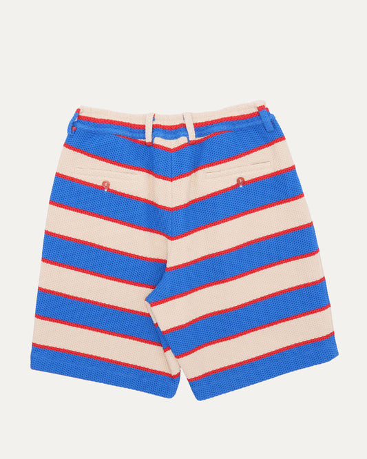 Crochet Striped Shorts
