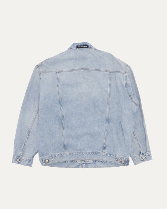 Oversized Denim Trucker Jacket