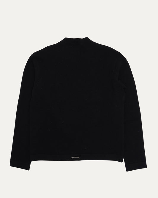 Cemetery Cross Patch Cashmere Sweater