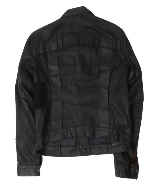 Contrast Pocket Trucker Jacket