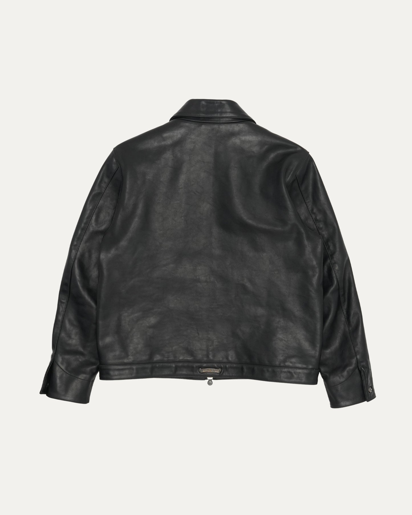 Leather Blouson Jacket