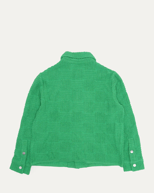 Jacquard Terry Cloth Shirt