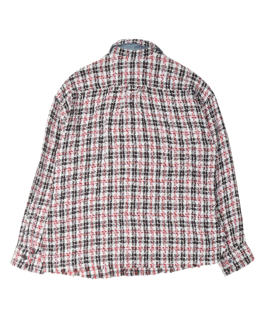 Plaid Bouclé Shirt