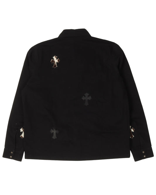 Zebra Cross Work Dog Shirt