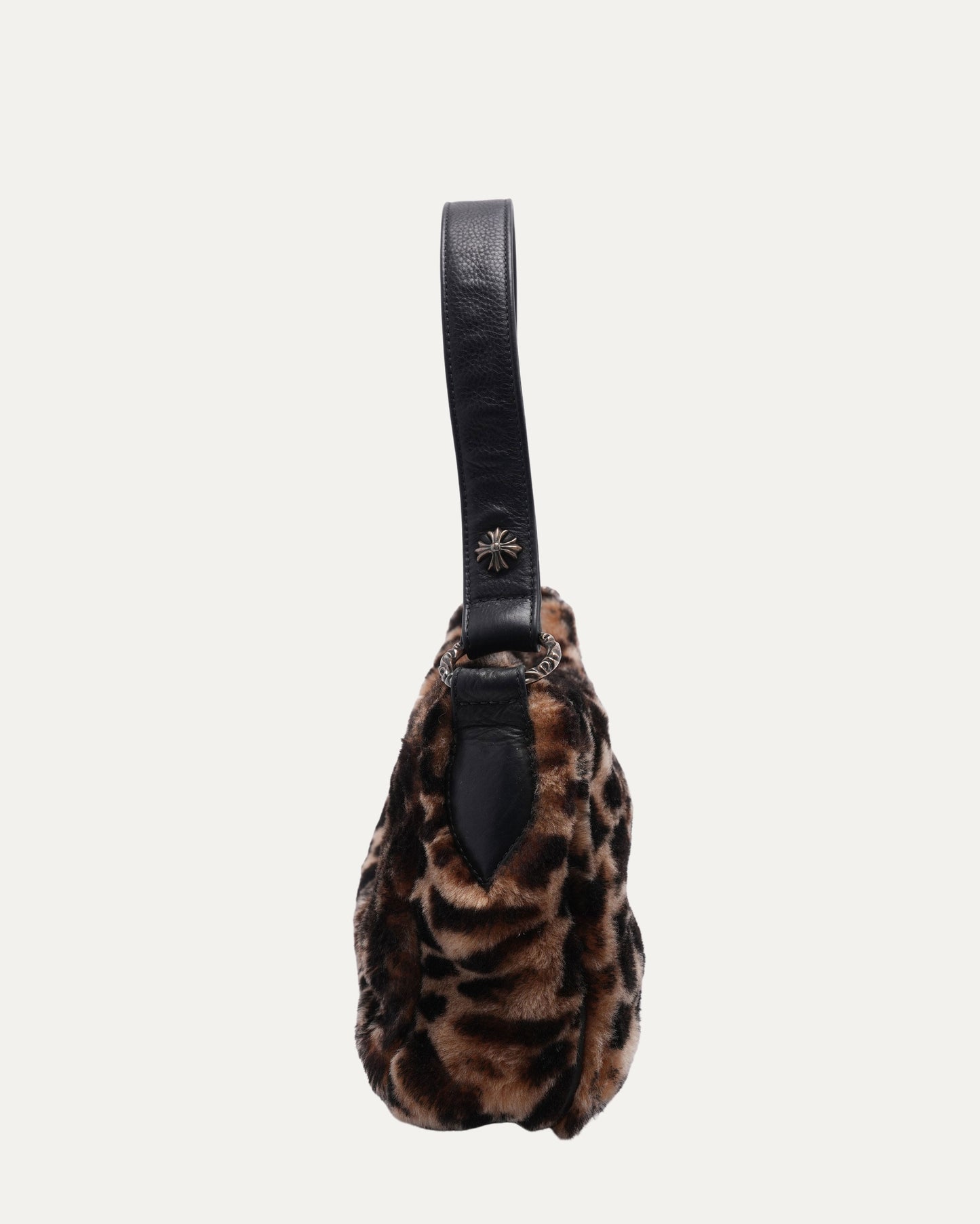 Faux Fur Dagger Embellished Chicken Nugget Bag