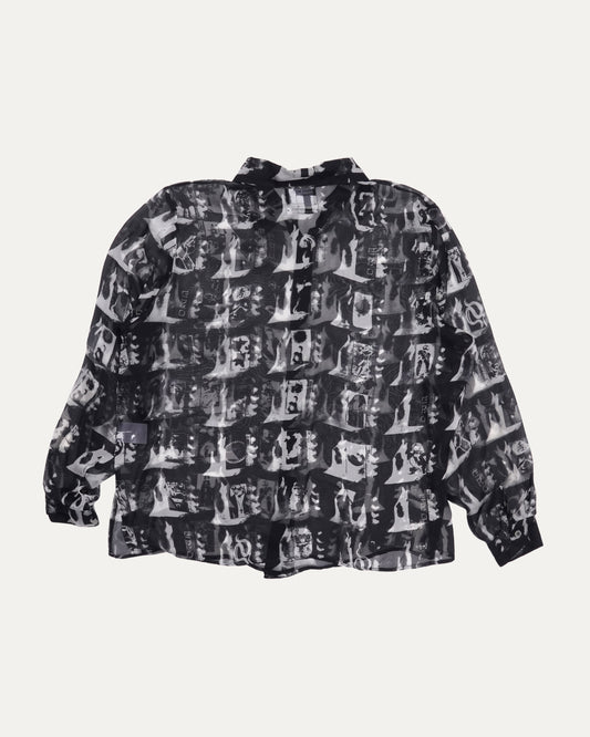 Sudden Death In 1976 Silk Shirt