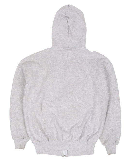 Grey Zip-Up Russell Hoodie