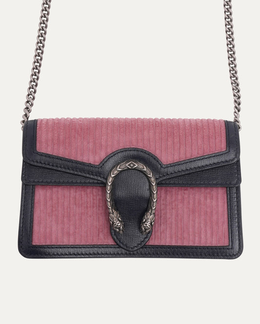 Dionysus Corduroy Super Mini Crossbody Bag