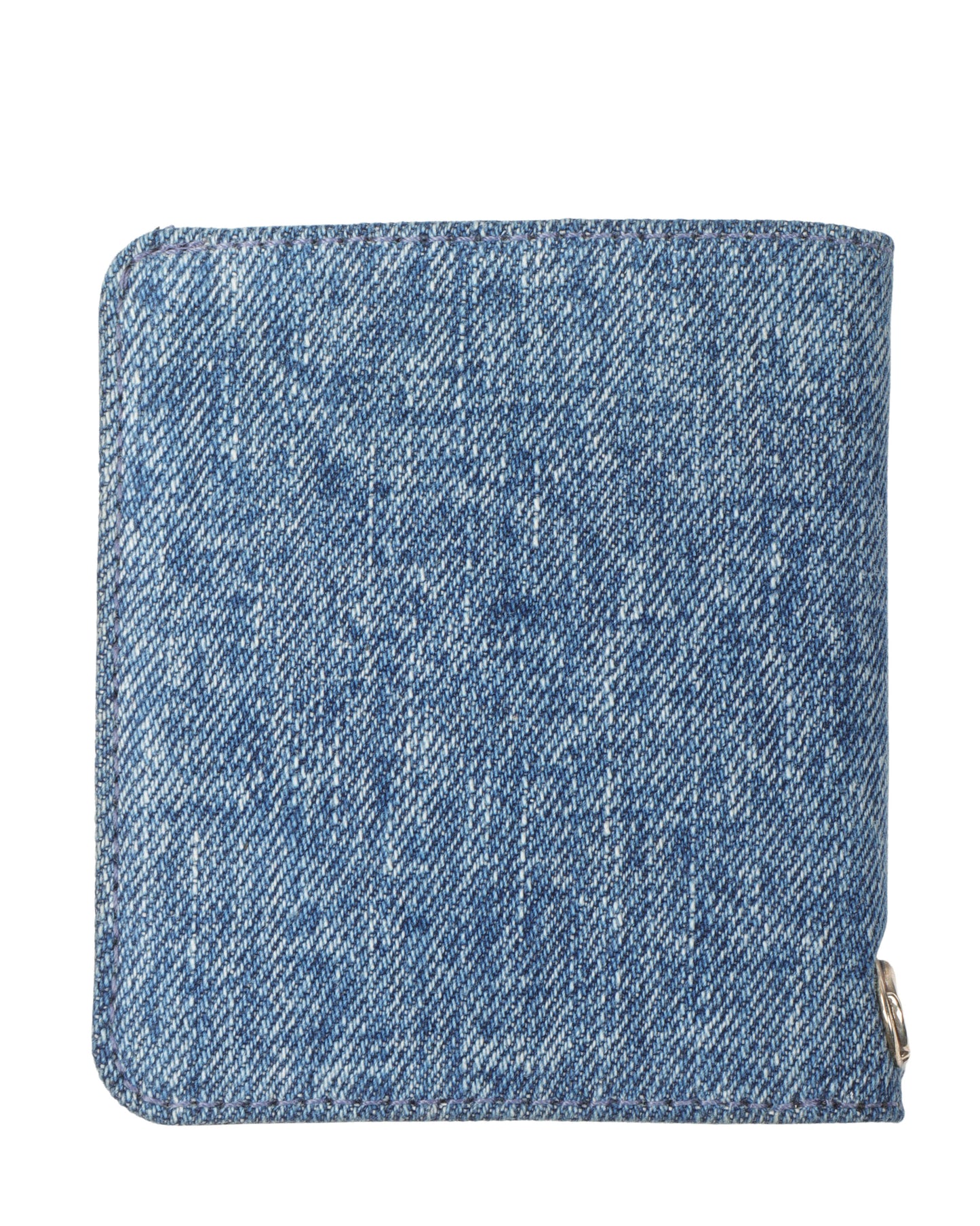 St. Barth Exclusive Denim Cross Patch Bifold Wallet