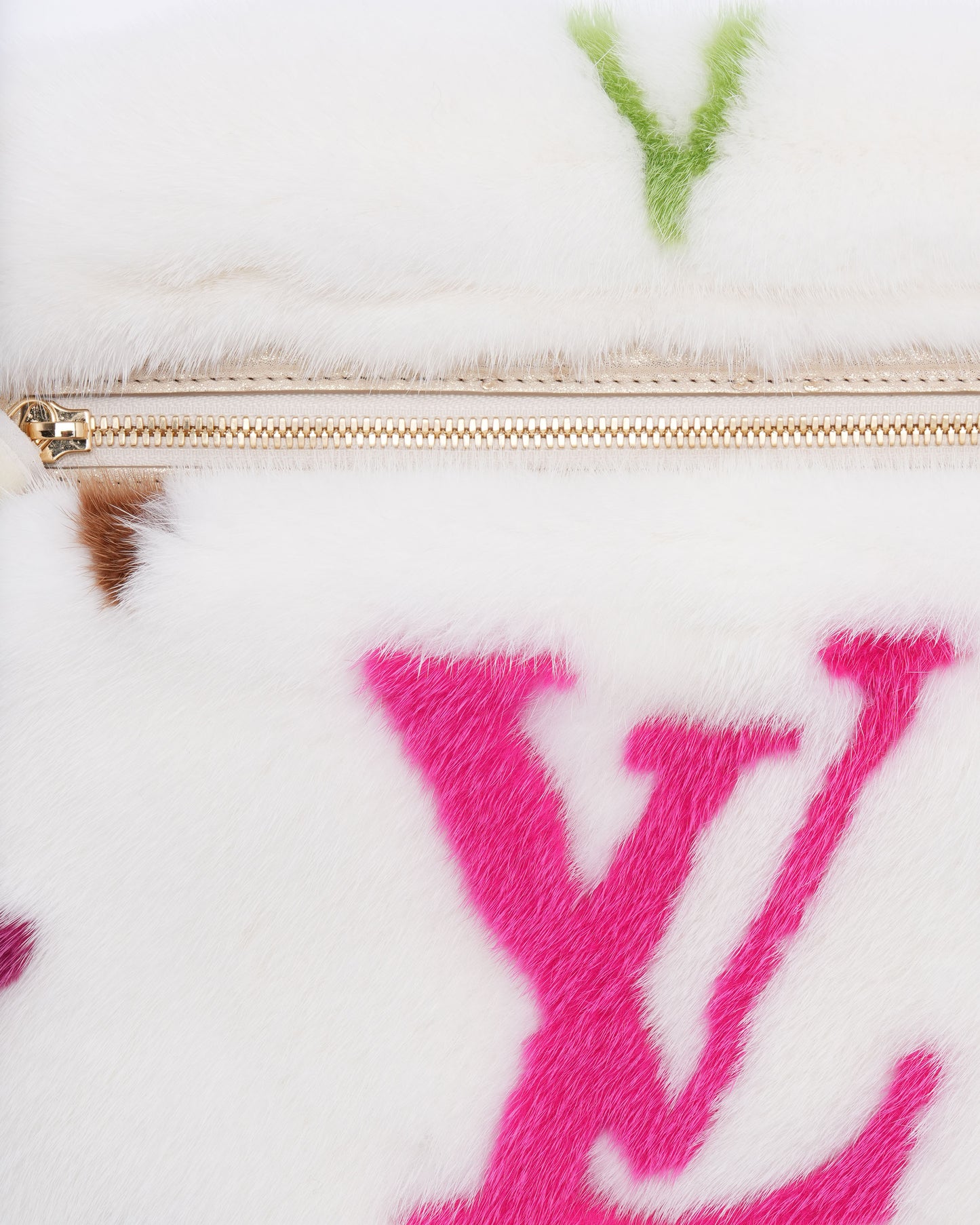 Murakami Monogram Multicolor Mink Bumbag