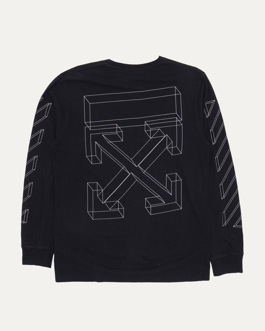 Outline Logo Long Sleeve T-Shirt