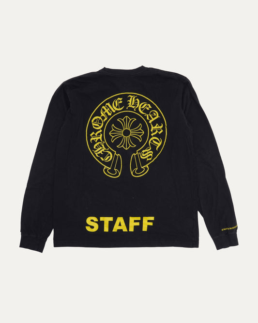 Staff Horseshoe Logo Long Sleeve T-Shirt