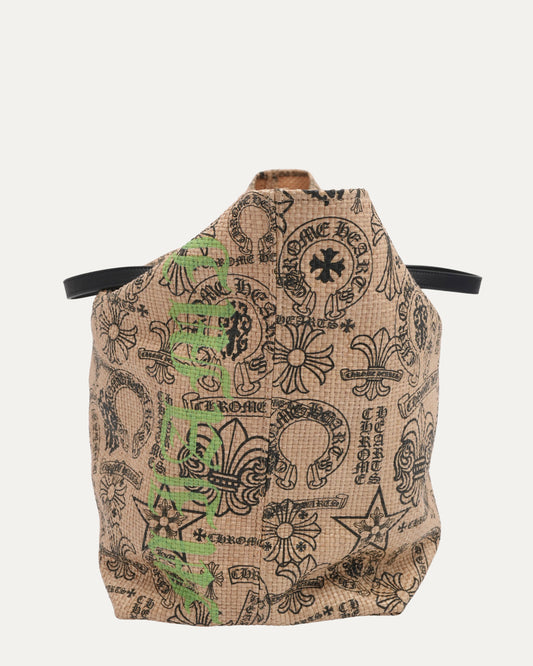 Large Miami Straw Beach Bag