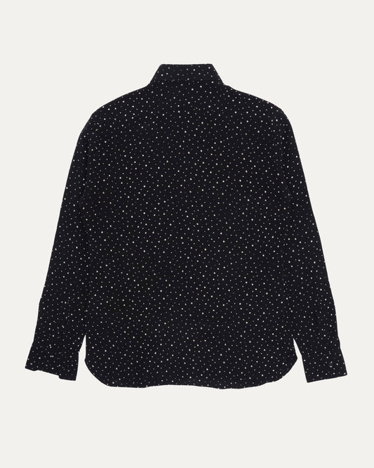 Dot Pattern Silk Shirt