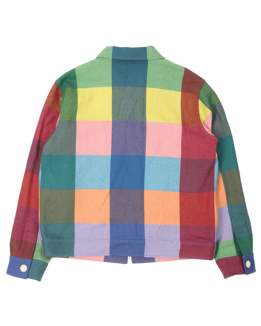 Cashmere Plaid Jacket