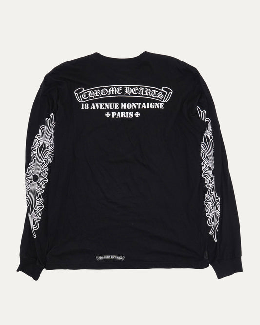 Paris Long Sleeve Pocket T-Shirt