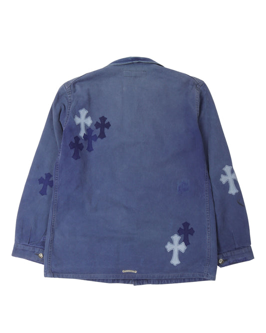 Cross Patch Bleu de Travail French Work Jacket
