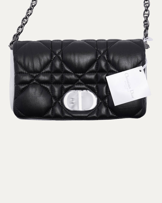 Quilted Nylon Flap Bag