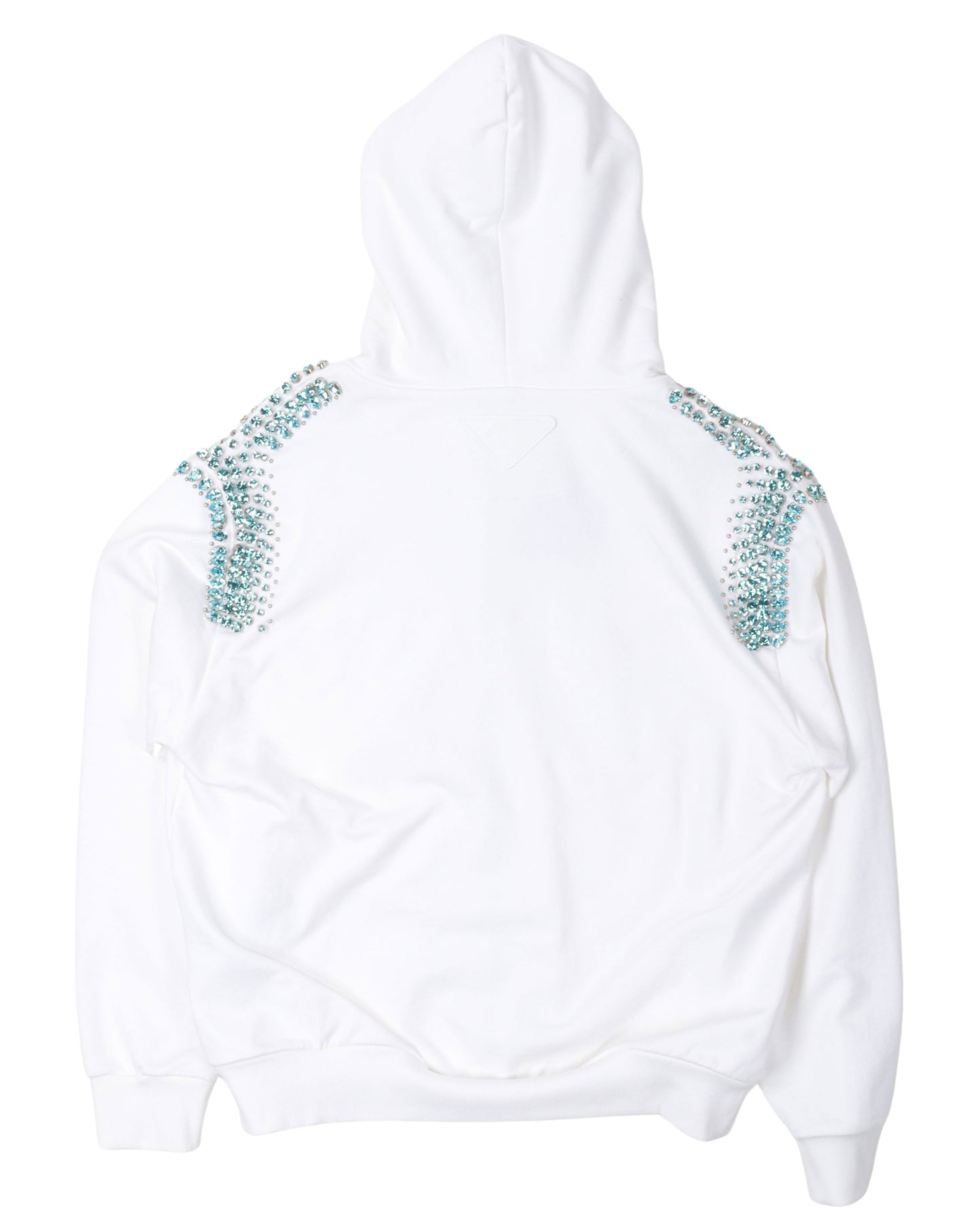 Runway Crystal Zip Up Hoodie