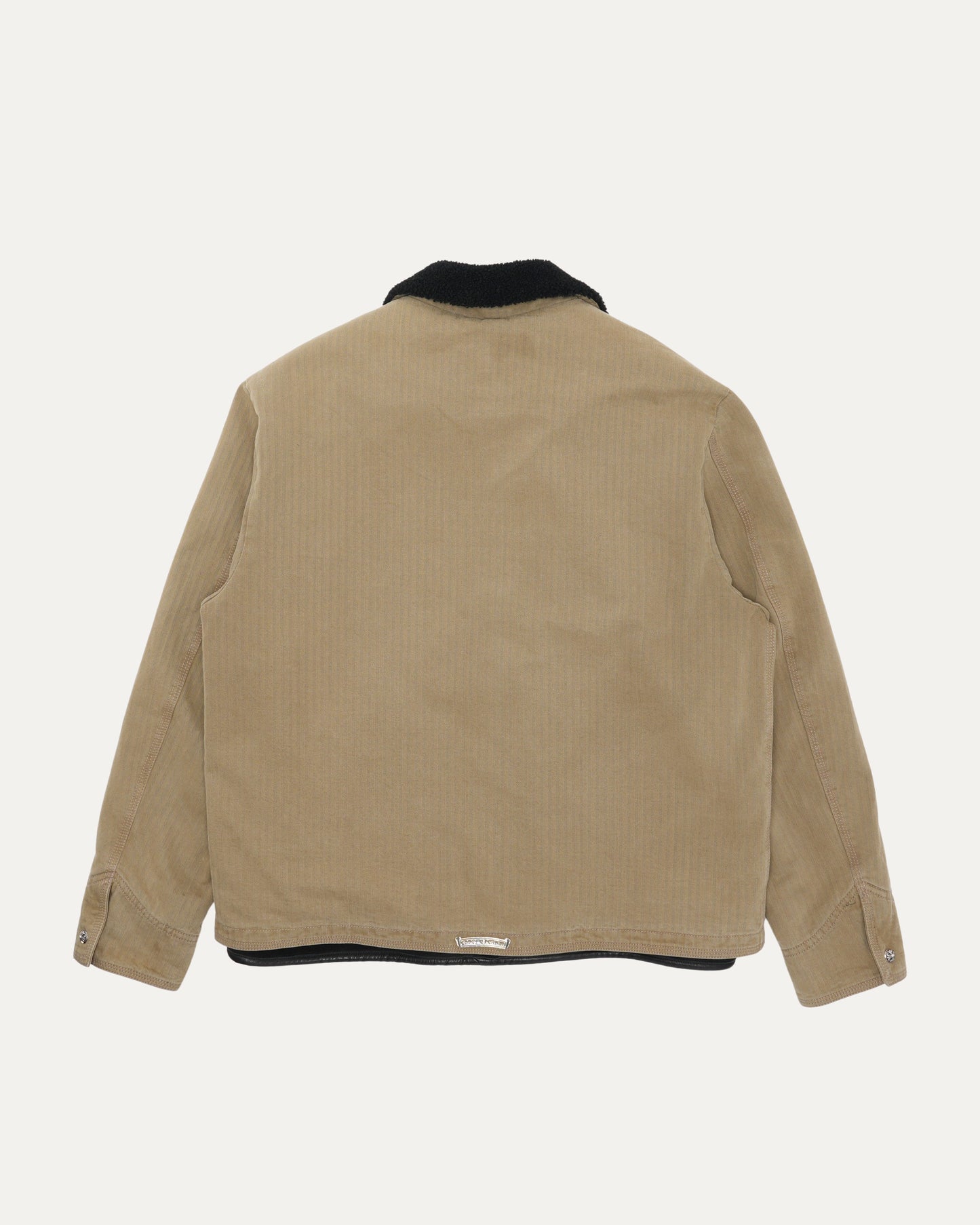 Shearling Lined HBT Give Me Fire Jacket