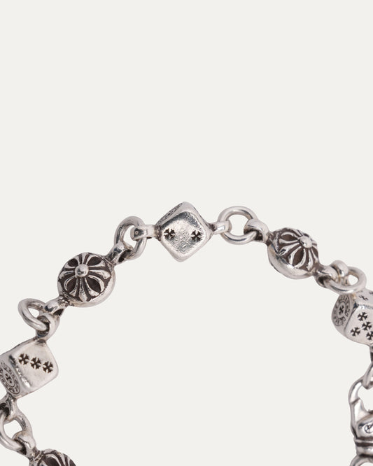 Dice and Plus Ball Bracelet