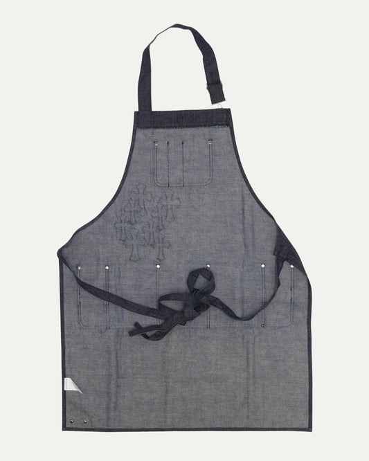 Cross Patch Denim Apron
