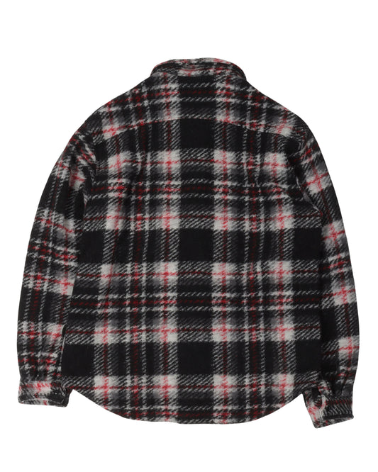 Fuzzy Flannel Shirt