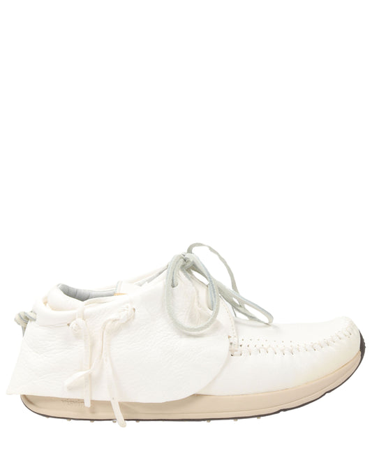 Fringed Leather Moccasin Sneaker