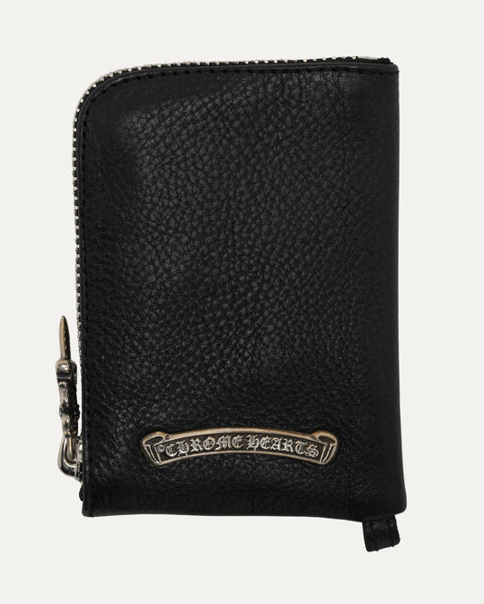 Cross Patch Zip Wallet