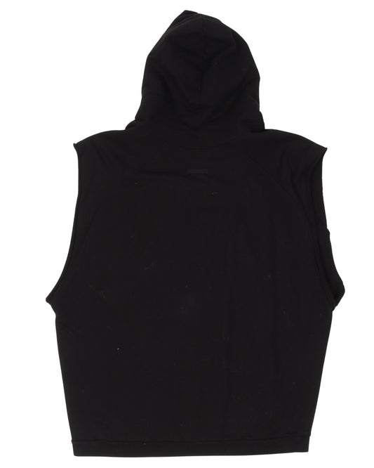 Oversized Sleeveless Hoodie