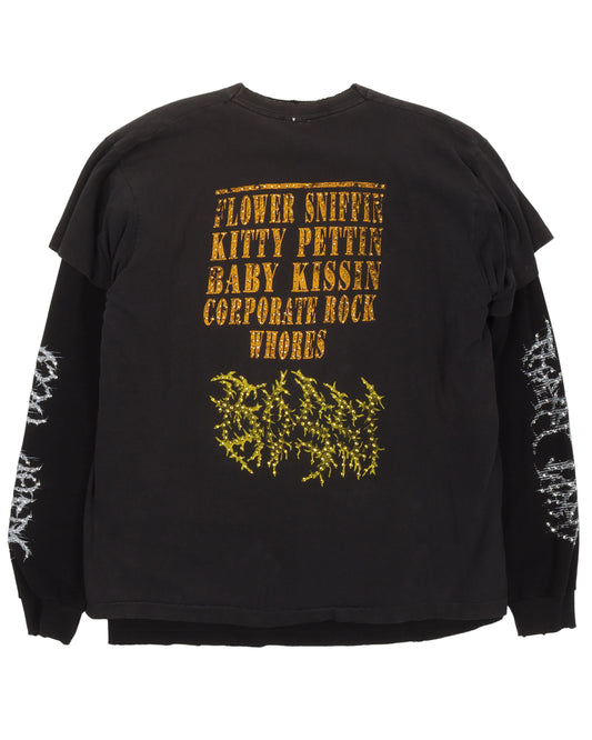 Justin Reed x Thrift Lord Nirvana Smiley T-Shirt