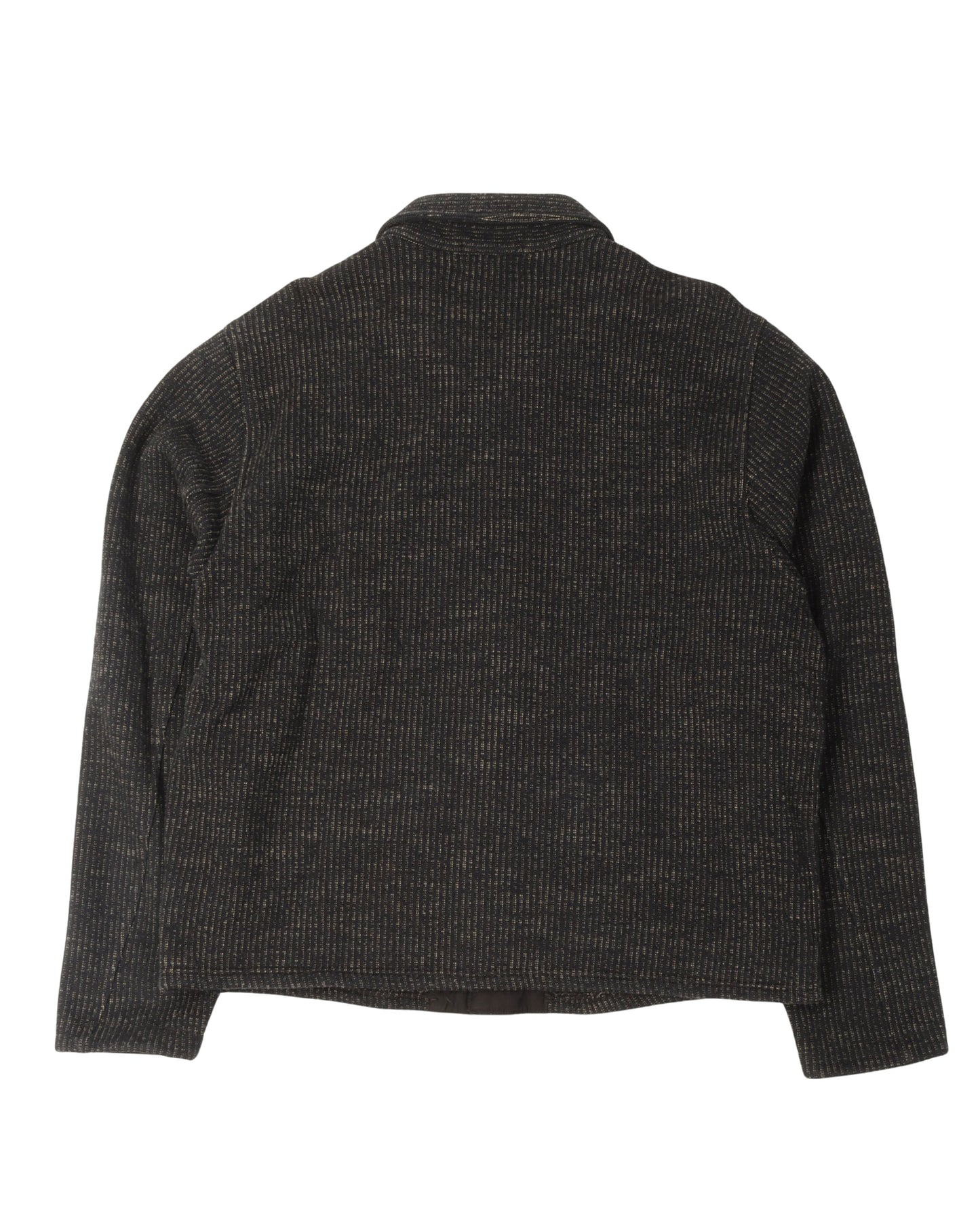 Striped Knit Chore Jacket