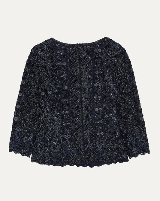 SS 2005 Couture Bead Embellished Blouse