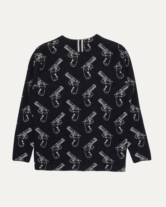 Mohair Blend Gun Cardigan