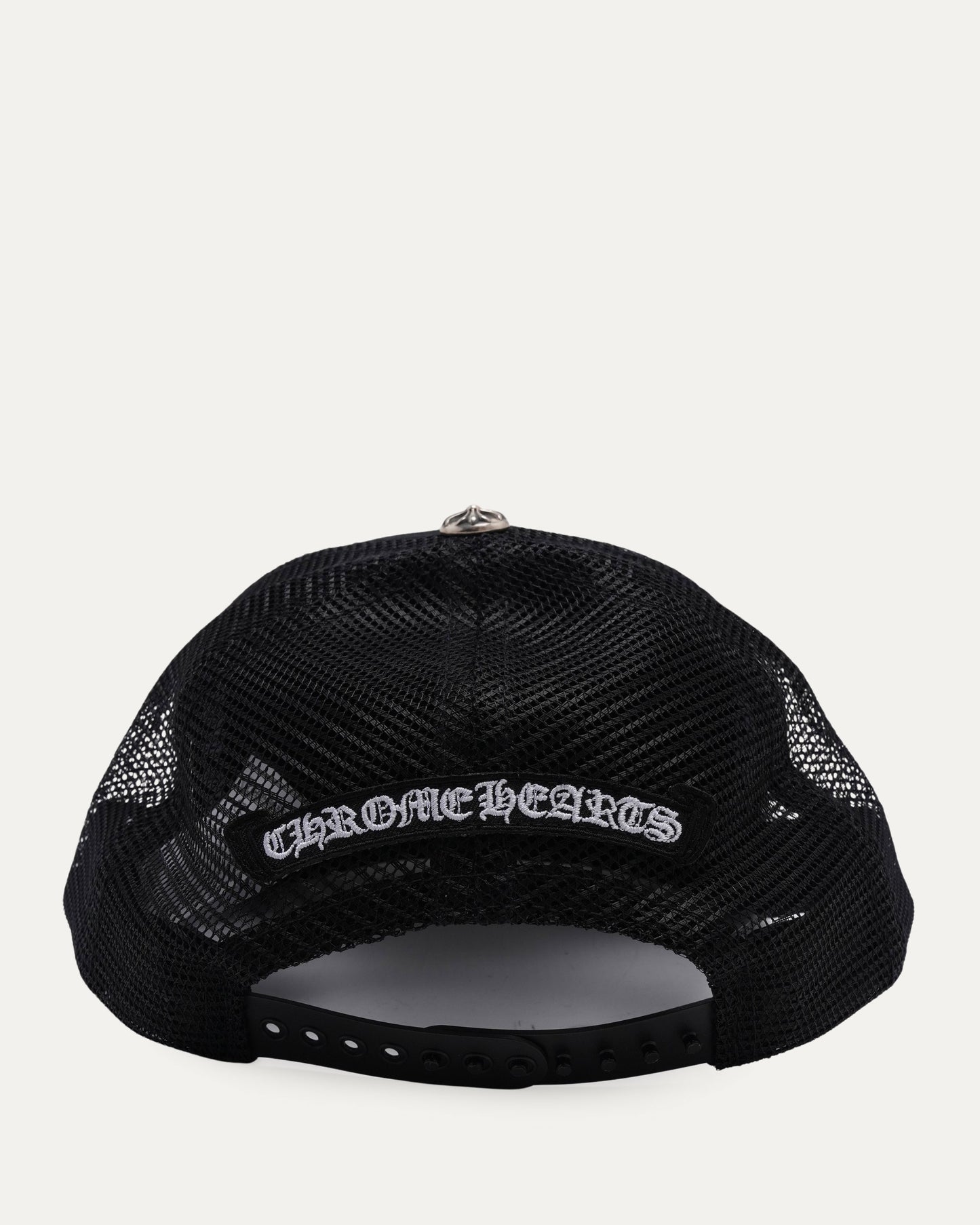 Camouflage Cemetery Cross Patch Trucker Hat