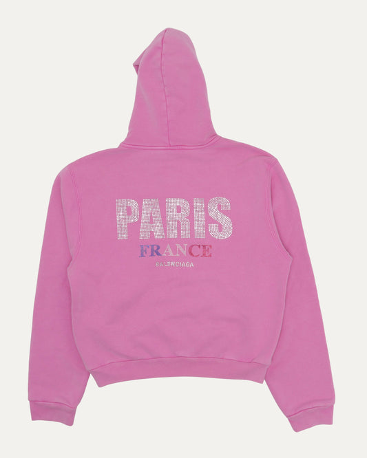 Paris Strass Hoodie