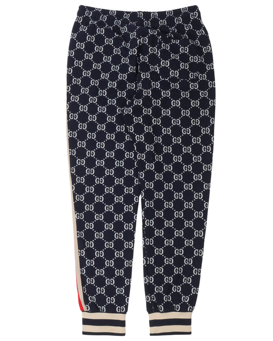 GG Monogram Side Stripe Sweatpants