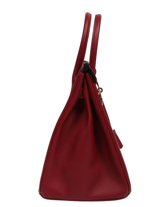 Birkin 30 Togo Rouge Grenat