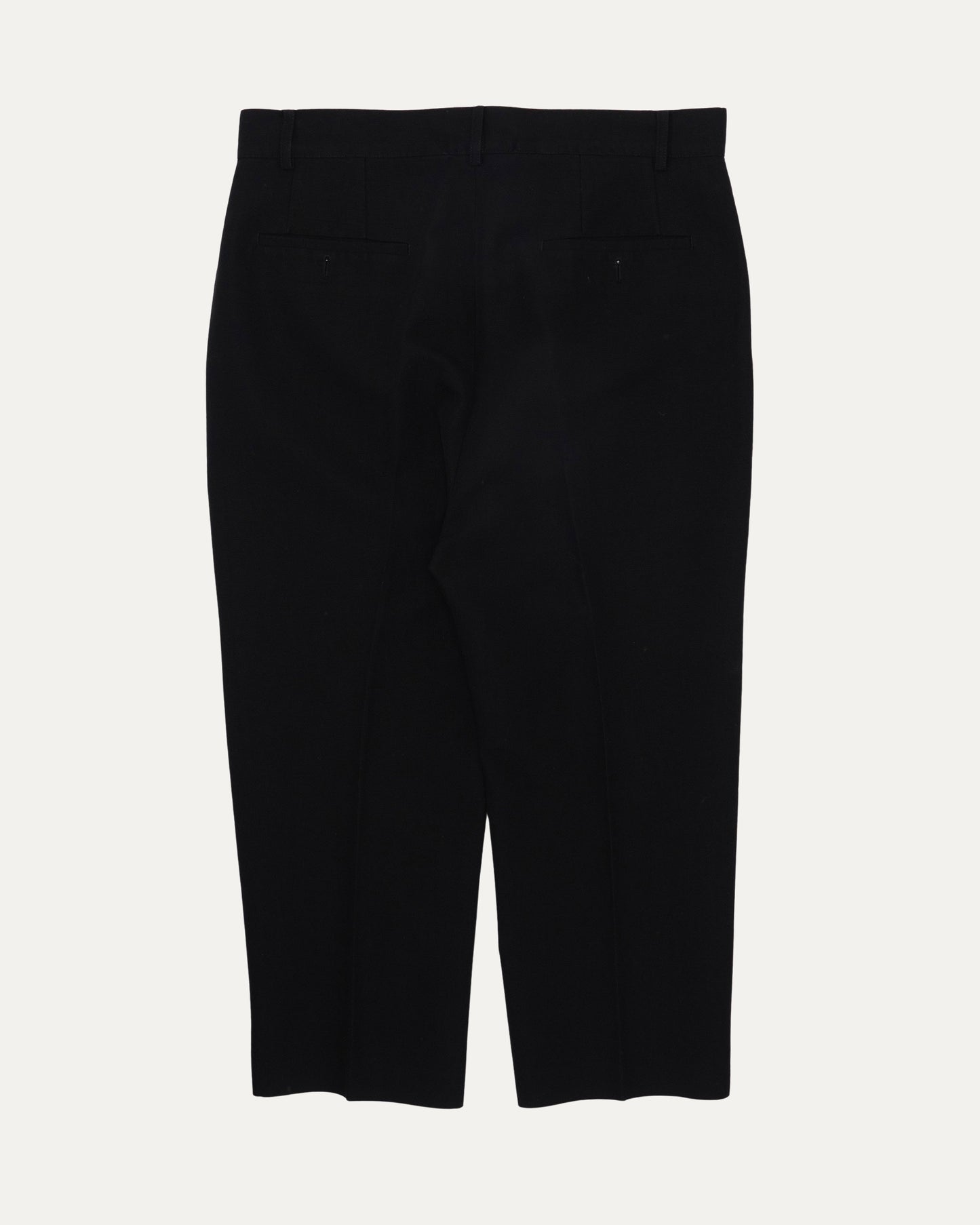 Pleated Cropped Trousers