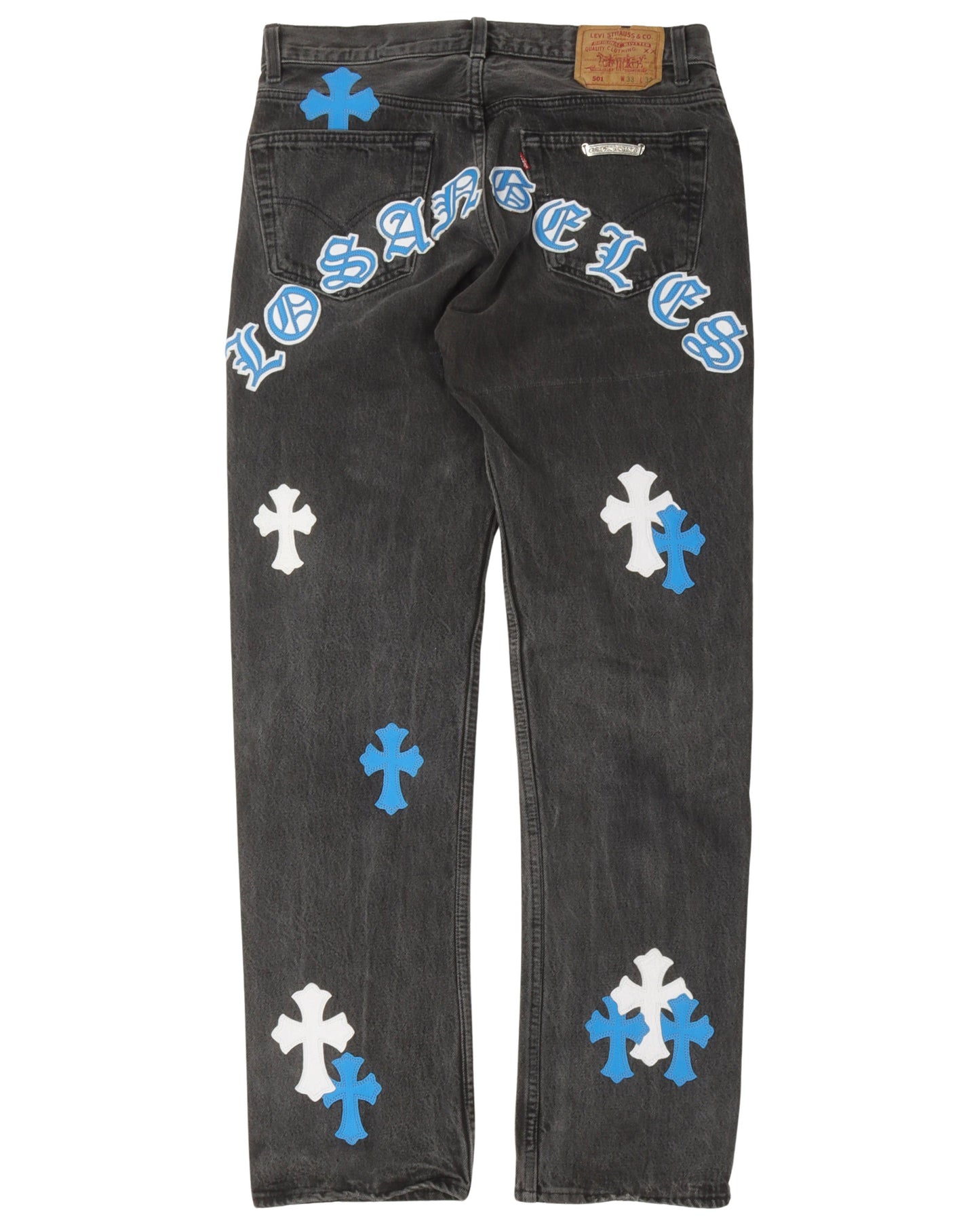 Los Angeles Exclusive Levi's Cross Patch Jeans