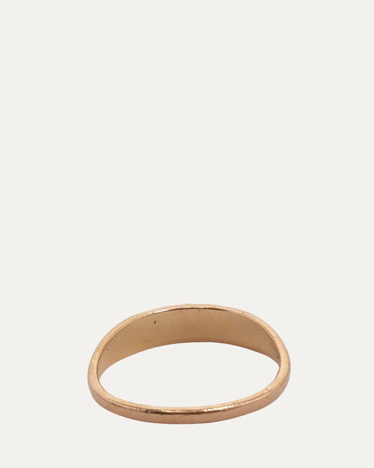 Gold Plus Cross Ring