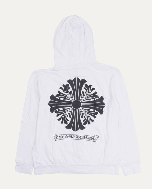 Plus Cross Zip Up Hoodie