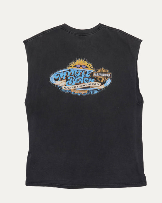 Harley Davidson Myrtle Beach Cut Off Tank Top