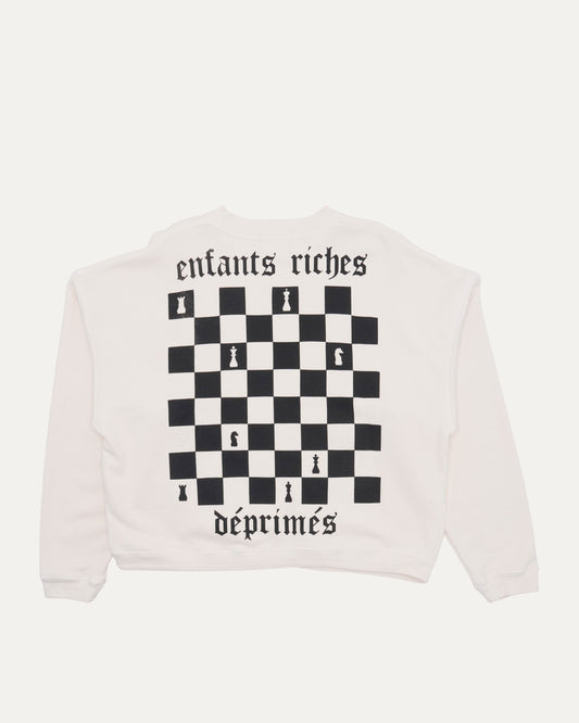 Mr. Porter Exclusive Chess Board Crewneck Sweatshirt
