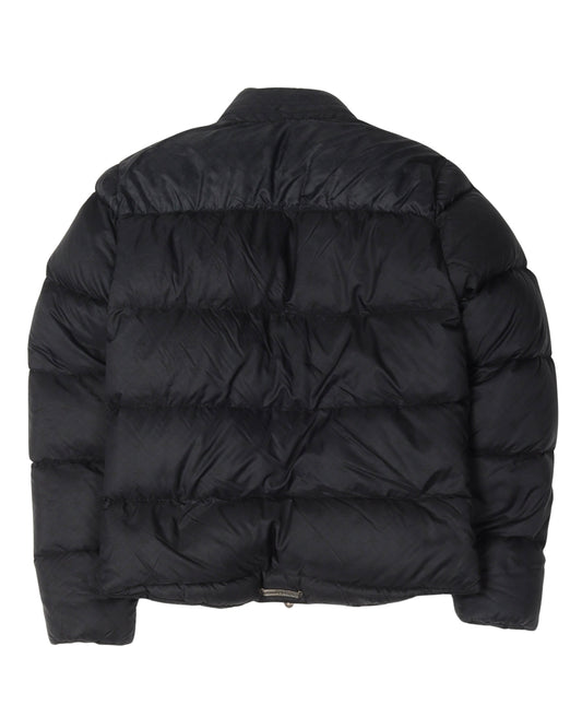 Tonal Monogram Puffer Jacket with Packable Hood
