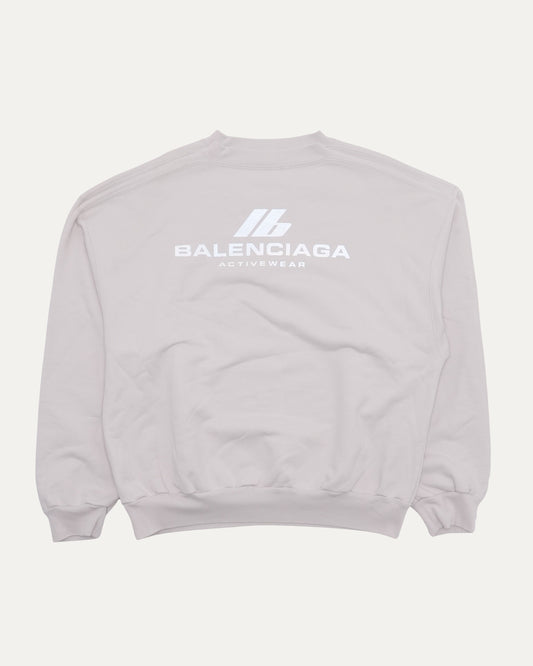 Reflective Logo Crewneck Sweatshirt