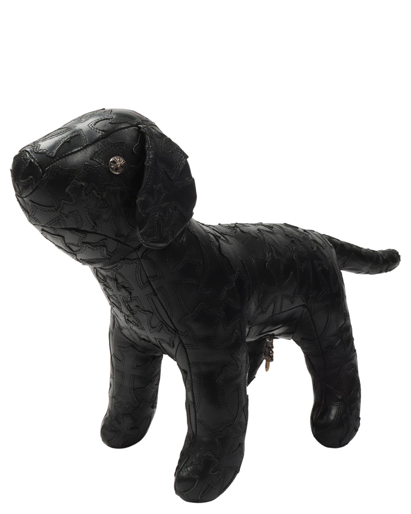 Leather Cross Patch Dog