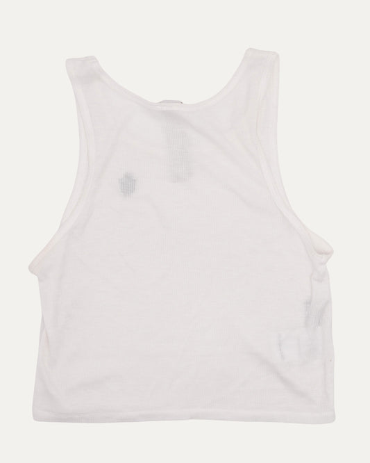 Embroidered Vine Dagger Tank Top
