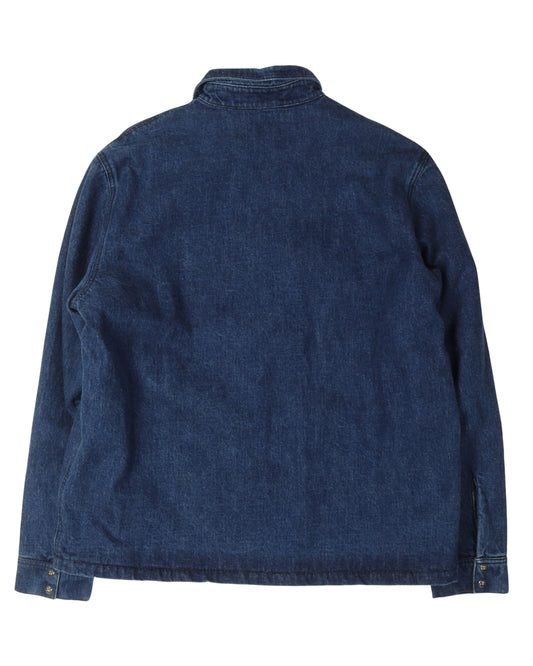 Padded Denim Work Dog Shirt