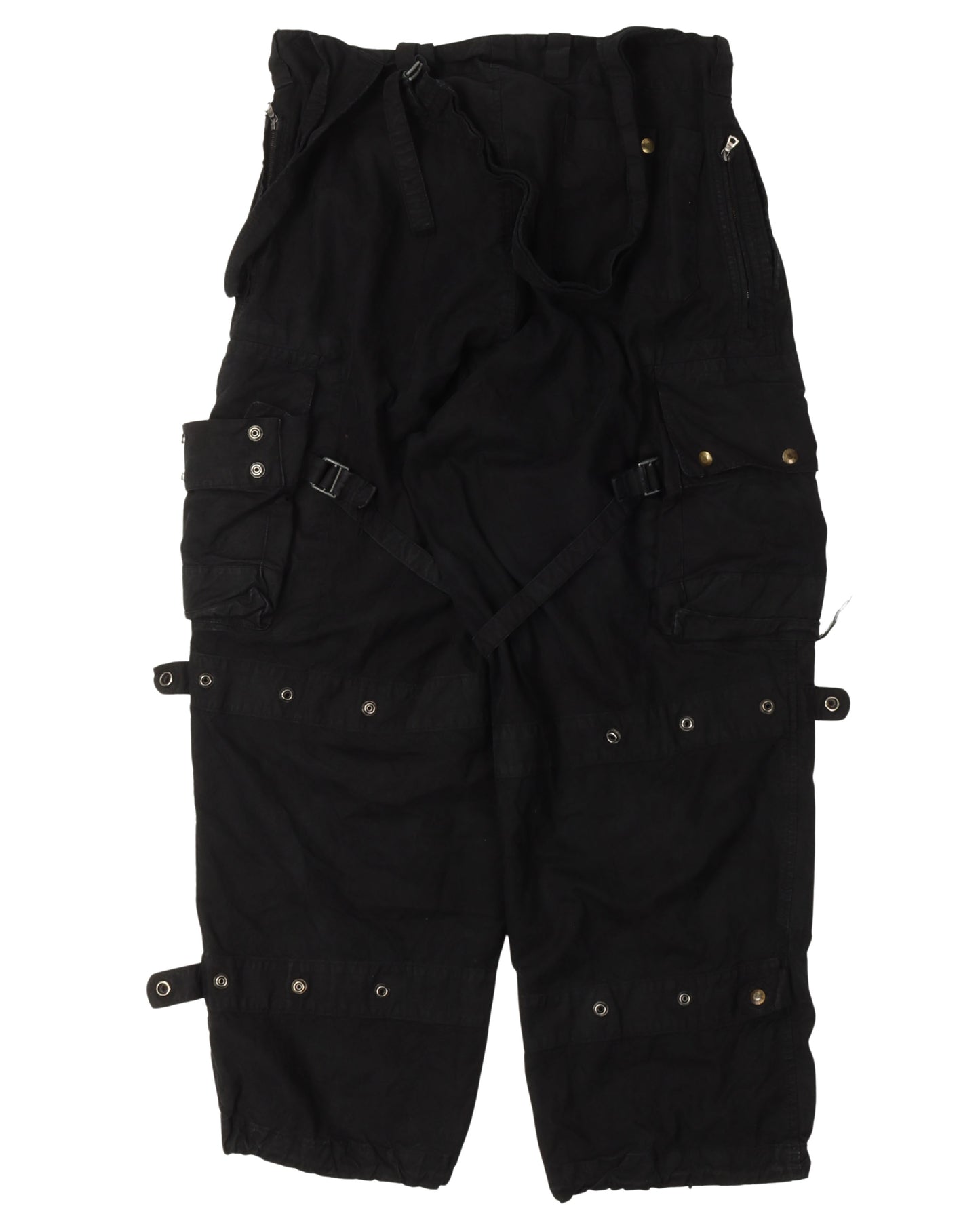 Modified Over-Dyed Swiss Alpenflage Cargo Pants